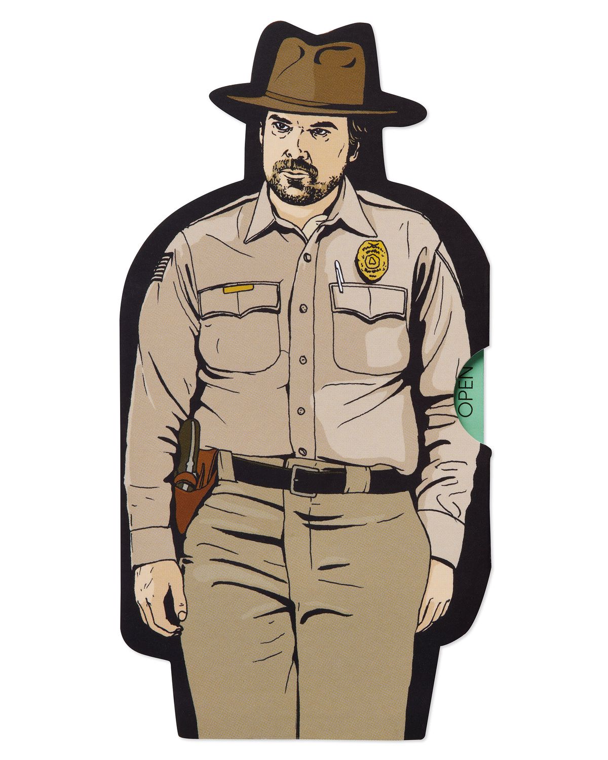 Stranger Things ™ <b>Jim</b> <b>Hopper</b> Card American Greetings.