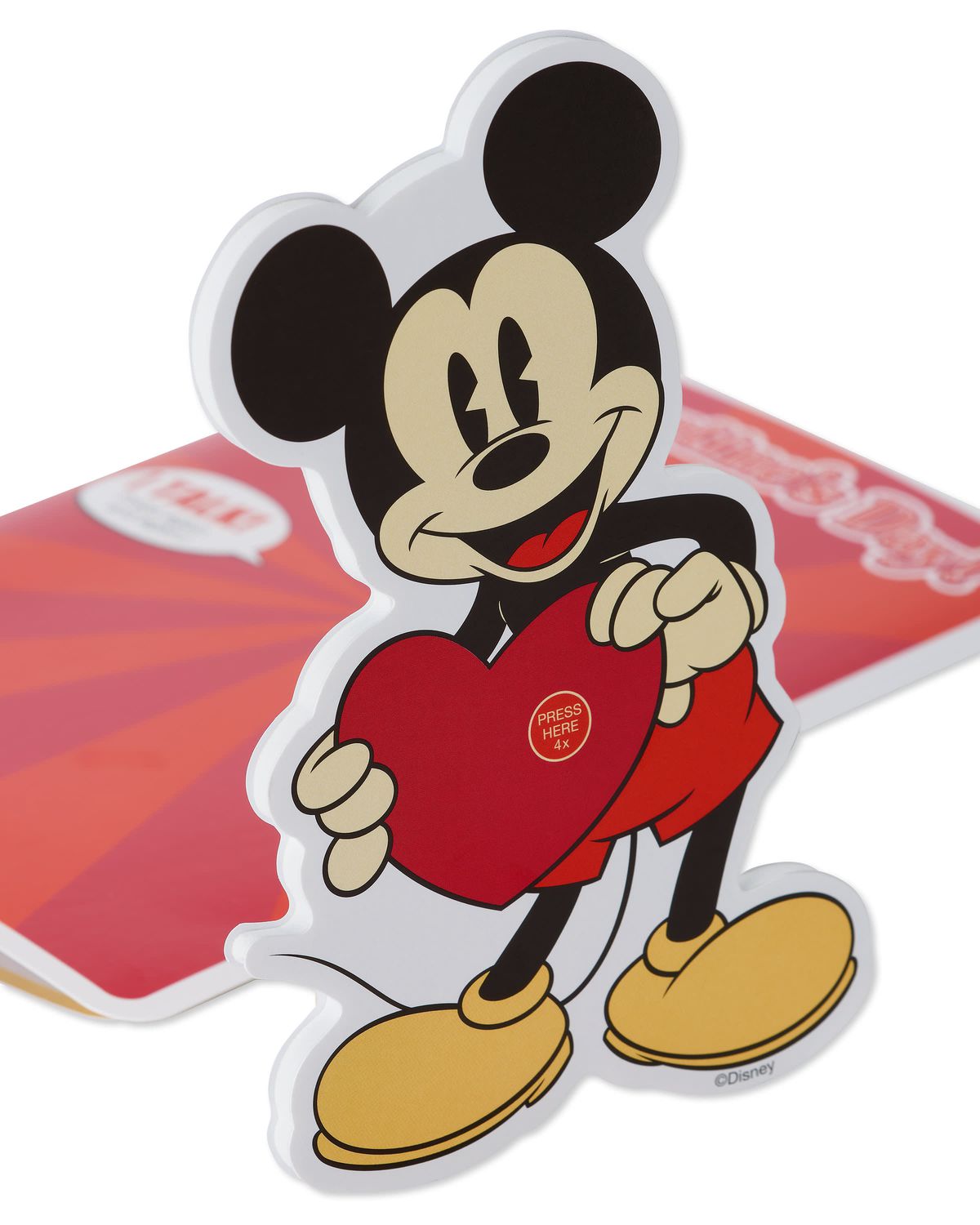 Mickey Mouse Valentine s Day Card American Greetings