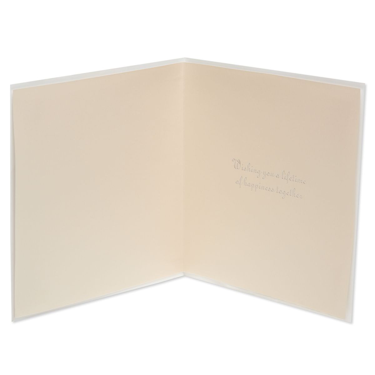 Pearls Wedding & Engagement Floral Wedding Shower Greeting Card Papyrus