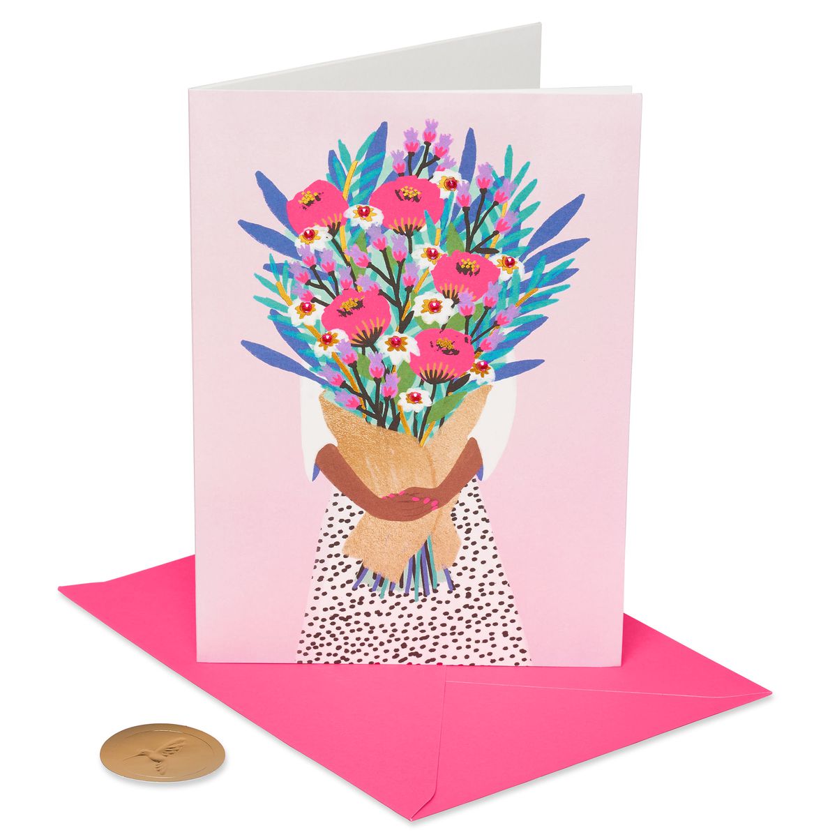 Floral Bouquet Birthday Greeting Card | Papyrus