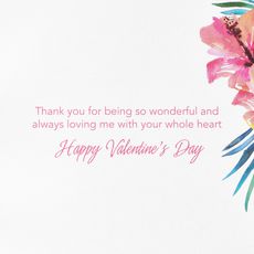 Your Whole Heart Valentine's Day Greeting Card for Mom