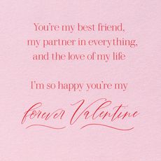 Forever Valentine Valentine's Day Greeting Card for Wife