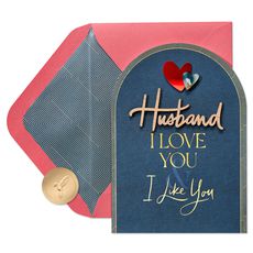 Being With You Valentine's Day Greeting Card for Husband