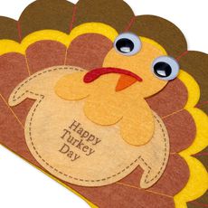 Let the Gobbling Begin Thanksgiving Greeting Card for Kids Image 5
