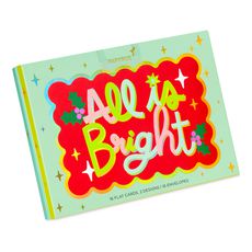 All is Bright Christmas Cards Boxed with Envelopes, 16-Count