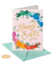 Wonderfully Joyous Springtime Easter Greeting Card Image 4