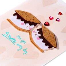 S'more Every Night Valentine's Day Greeting Card