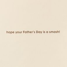 A Smash Fathers Day Greeting Card Image 3