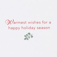 Warmest Wishes Christmas Boxed Cards with Envelopes, 20-Count