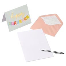 Birthday Celebrations Birthday Blank Note Cards with Envelopes, 20-Count Image 5