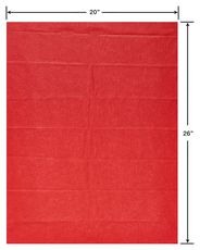 Scarlet Tissue Paper, 8 Sheets Image 3