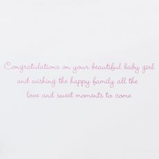 Sweet Moments To Come Hello Kitty Baby Shower Greeting Card