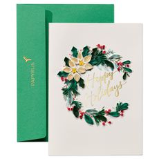 Warmest Wishes Christmas Greeting Card