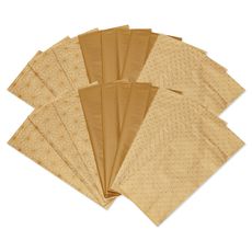 Winter Wonderland Gold Holiday Tissue Paper, 18 Sheets Image 1