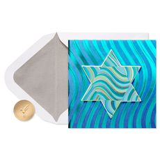 Celebrate with Joy Passover Greeting Card - Designed by House of Turnowsky Image 1
