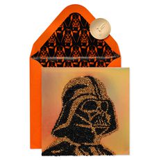 The Darkside Star Wars Halloween Greeting Card Image 1