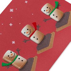 The s'mores the merrier! Christmas Greeting Card