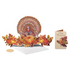 Gifts of the Season Displayable Thanksgiving Greeting Card Image 4