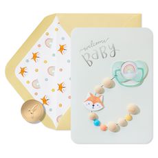 Happy Times Ahead Baby Shower Greeting Card