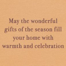 Gifts of the Season Displayable Thanksgiving Greeting Card Image 3