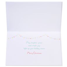 Simple Joys Christmas Greeting Card