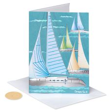 Smooth Sailing Birthday Greeting Card Image 4