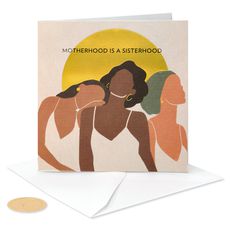Sisterhood is Built on Strength Mother's Day Greeting Card Image 4