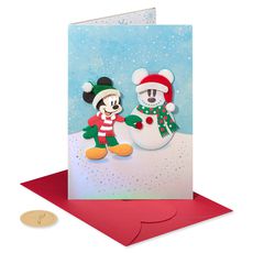 Merriest Season Ever Disney Christmas Greeting Card Image 4