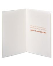 Blessed Happy Thanksgiving Greeting Card Image 2