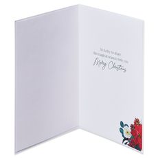 Magical Season with You Romantic Christmas Greeting Card