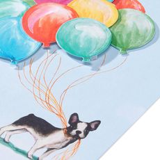 Pawsitively Awesome French Bulldog Birthday Greeting Card