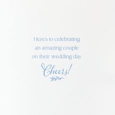 An Amazing Couple Wedding Greeting Card