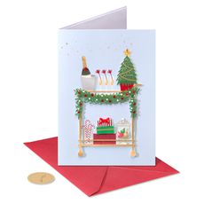 Merriment of the Season Christmas Greeting Card