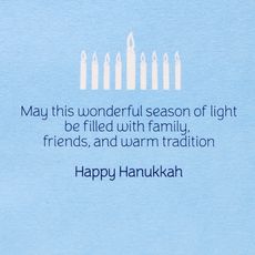 Season of Light Hanukkah Greeting Card