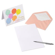 Birthday Celebrations Birthday Blank Note Cards with Envelopes, 20-Count Image 4