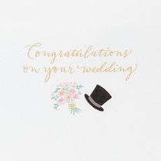 Congratulations Wedding Greeting Card