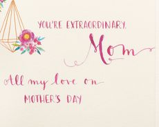 You're Extraordinary Mother's Day Greeting Card Image 3