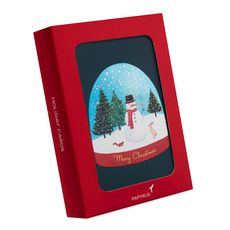  Joy and Wonder Christmas Boxed Cards with Envelopes, 12-Count