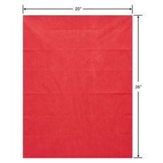 Red and White Holiday Tissue Paper, 16 Sheets Image 4