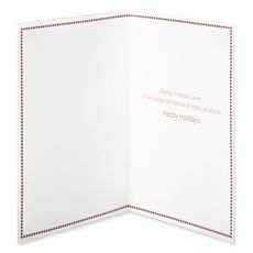 Family, Friends, Love Christmas Greeting Card Image 2