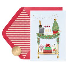 Merriment of the Season Christmas Greeting Card