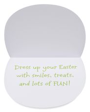 Dress Up Your Easter Greeting Card for with Mask Image 2