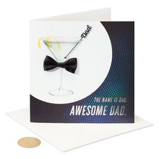 Awesome Dad Fathers Day Greeting Card for Dad Image 4