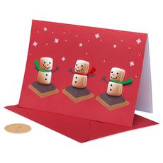 The s'mores the merrier! Christmas Greeting Card