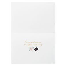 Congratulations Wedding Greeting Card