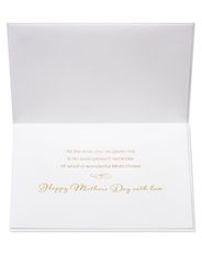 A Wonderful Mom Mother's Day Greeting Card Image 2