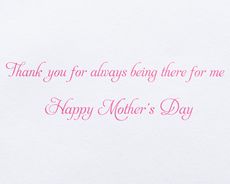 There For Me Mother's Day Greeting Card Image 3