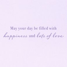 Happiness and Lots of Love Mothers Day Greeting Card Image 3