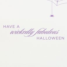 Wickedly Fabulous Halloween Greeting Card - Designed by Bella Pillar Image 3