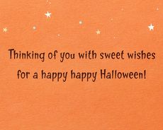 Sweet Wishes Halloween Greeting Card Image 3
